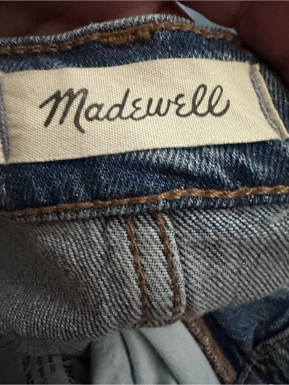 Madewell The Perfect Vintage Straight Leg Jeans in Medium Blue Wash - Picture 2 of 6